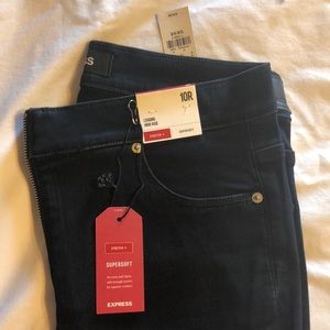 Dark Navy blue Express Jeans